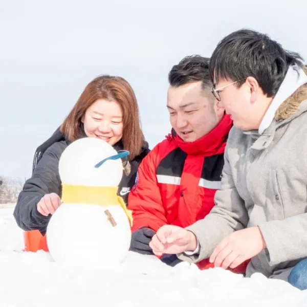 雪だるまづくり